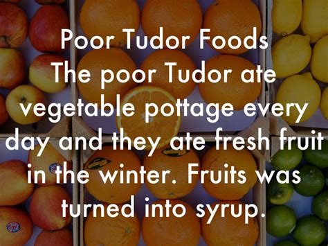 poor tudor diet